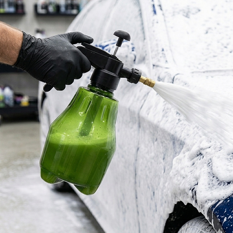 1.5L 洗車スプレーボトル洗浄缶手持ち式洗車散水車家庭園芸 - Pressure Washer Foam Gun のレビューと価格