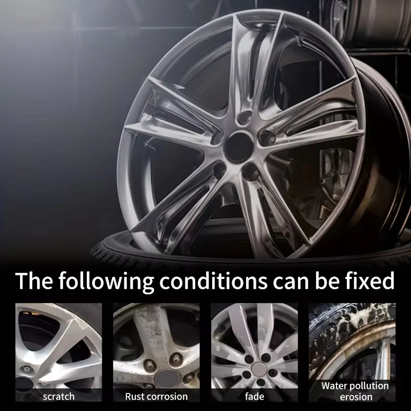 車のホイールリム傷修復ペースト、タイヤリム傷塗装補修ペースト - Wheel Cleaner Alloy のレビューと価格