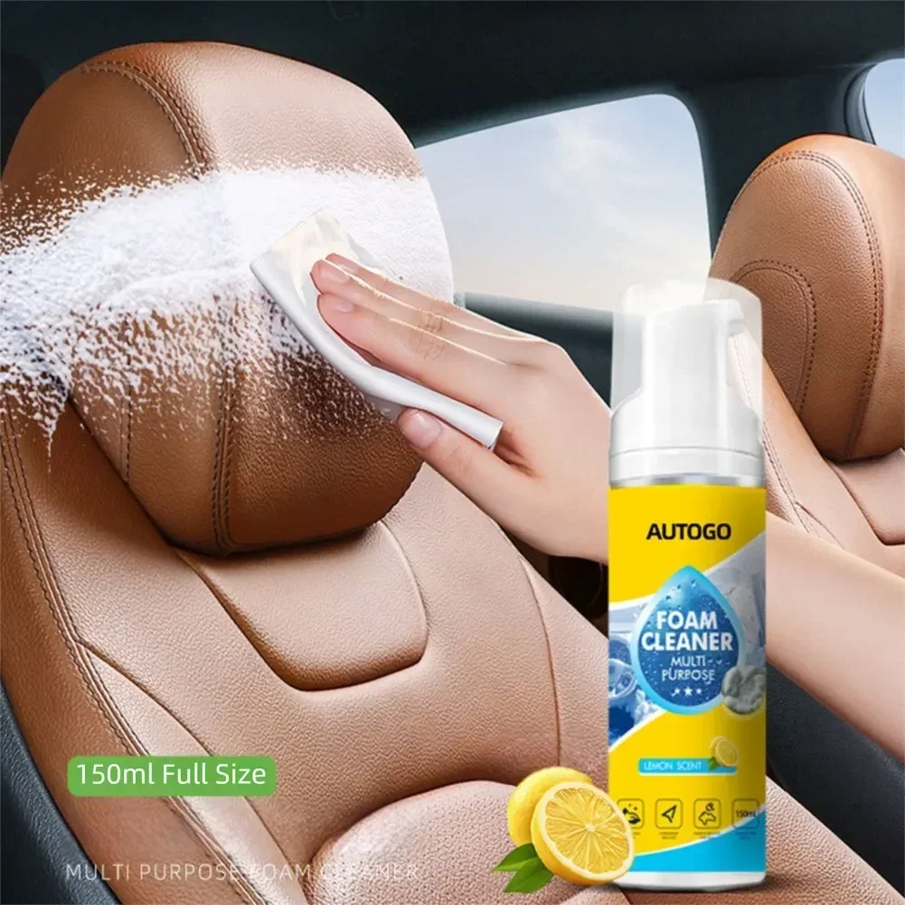 150ml 多目的フォームクリーナー 車内用フォームクリーナ - Leather Cleaner Interior のレビューと価格