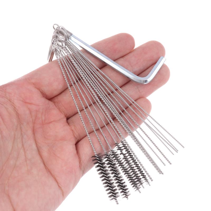 1セット キャブレター清掃ツールキット ジェットニードル ブ - Car Cleaning Brush のレビューと価格