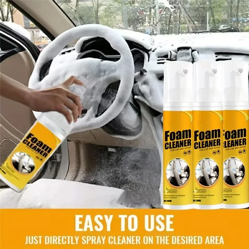 多機能フォームクリーナーは、自動車内装の強力な除染、ルーフ、 - Leather Cleaner Interior のレビューと価格