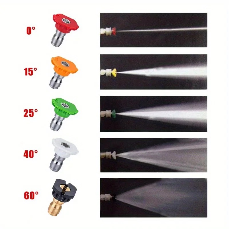 高圧洗浄機アダプター ケルヒャーK2-K7対応、5/7色ノズ - Pressure Washer Foam Gun のレビューと価格
