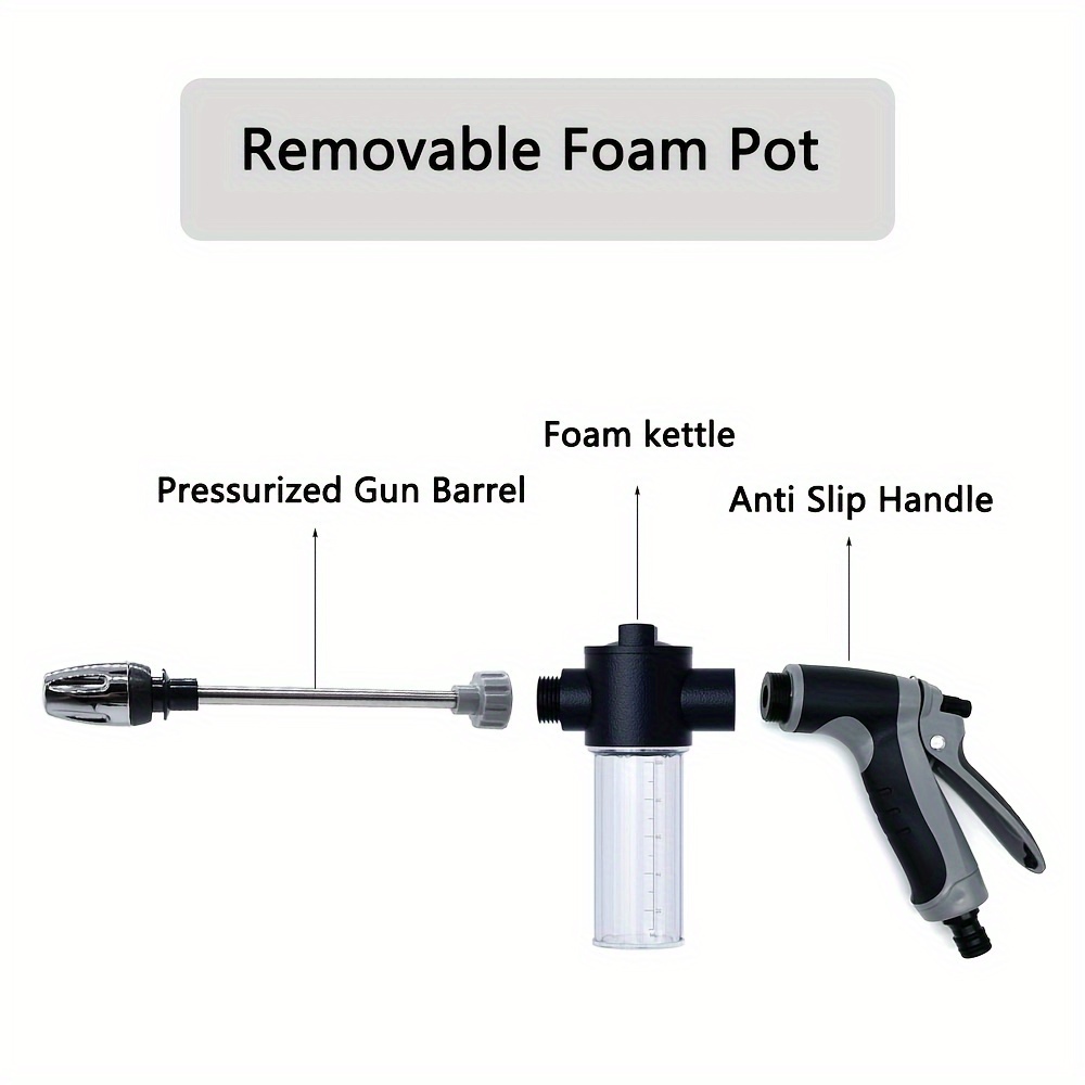 高圧洗車水鉄砲、RVの外部クリーニング、フォームケトルクリー - Pressure Washer Foam Gun のレビューと価格